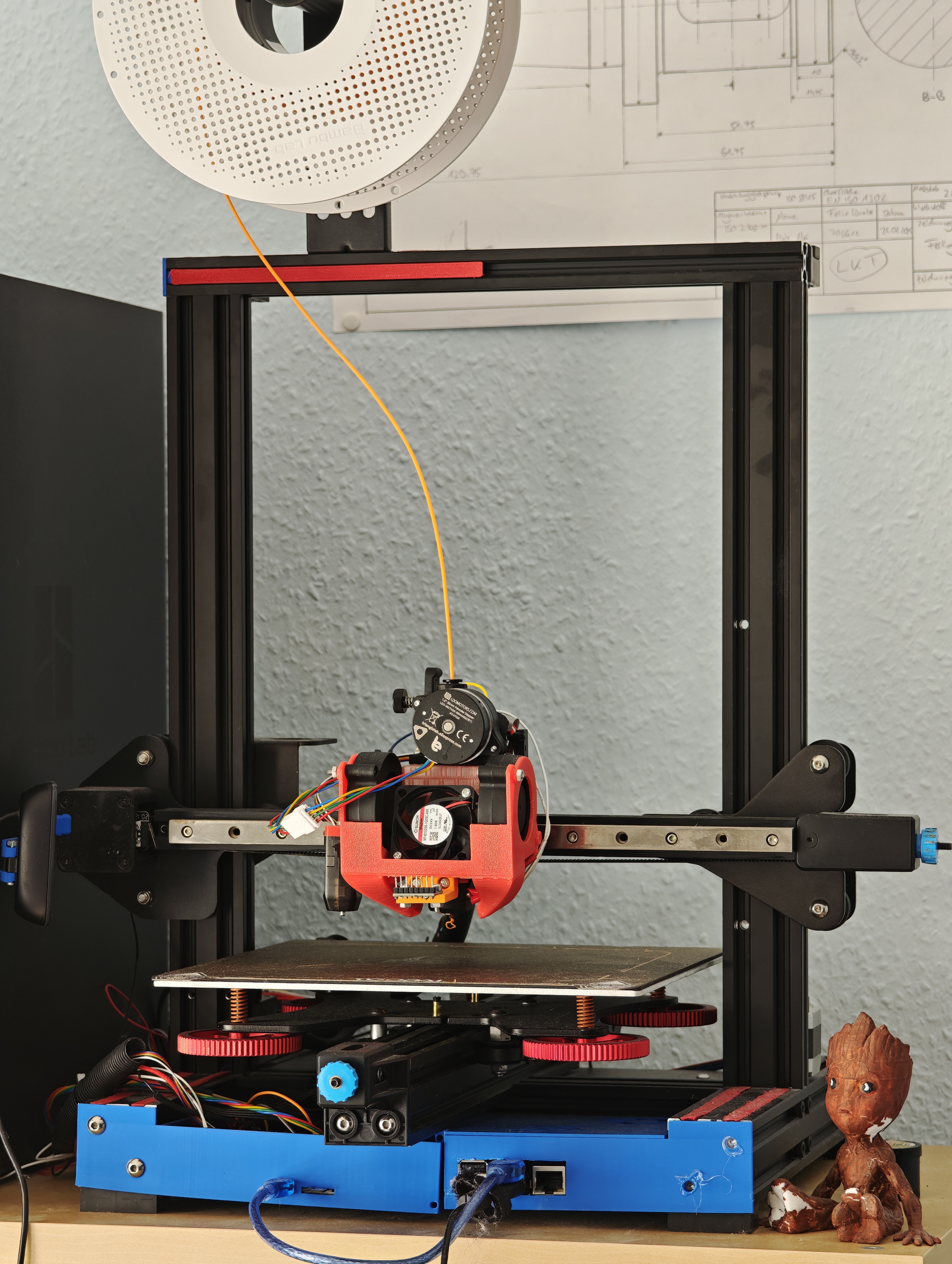 Complete customized Ender 3 V2 build
